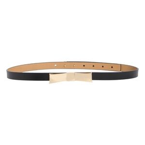 Kate Spade New York Metal Bow Leather Belt
